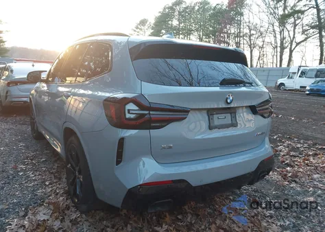 2022 BMW X3 M40I z USA, uszkodzony, nr VIN 5UX83DP01N9J71526